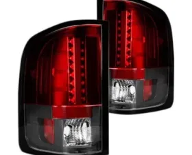 Recon Truck Accessories LED Tail Lights Red Lens GMC Sierra 07-13