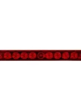 Recon Truck Accessories 15 Inch Mini Tailgate Light Bar w/Red LED Light Red Lens                                     - 26418RD - Image 2