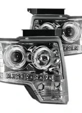 Recon Truck Accessories Projector Headlights Clear Ford F150 | Raptor 09-14                                     - 264190CL - Image 2