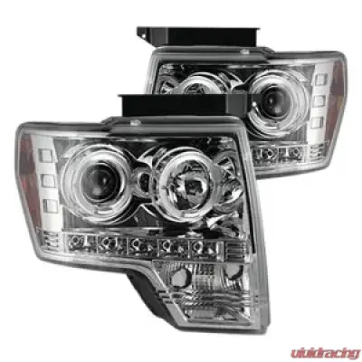 Recon Truck Accessories Projector Headlights Clear Ford F150 | Raptor 09-14 - 264190CL