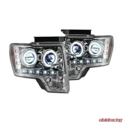 Recon Truck Accessories Projector Headlights Clear Ford F150 | Raptor 09-14 - 264190CL