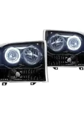 Recon Truck Accessories Projector Headlights Smoked Black Ford F250 | F350 | F450 | F550 99-04                                     - 264192BK - Image 2