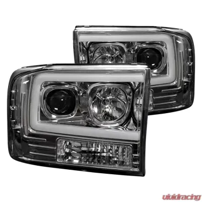Recon Truck Accessories Projector Headlight Clear Ford Superduty F250 | F350 | F450 | F550 99-04 - 264192CLC