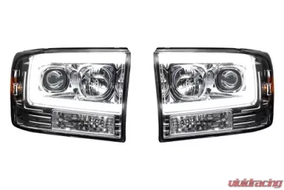 Recon Truck Accessories Projector Headlight Clear Ford Superduty F250 | F350 | F450 | F550 99-04 - 264192CLC