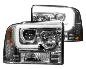 Recon Truck Accessories Projector Headlight Clear Ford Superduty F250 | F350 | F450 | F550 05-07