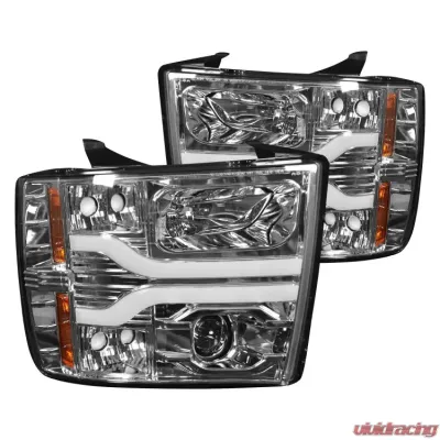 Recon Truck Accessories Projector Headlight Clear Chevrolet Silverado 07-13 - 264195CLC