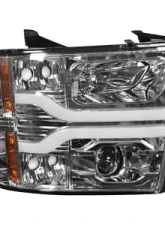 Recon Truck Accessories Projector Headlight Clear Chevrolet Silverado 07-13                                     - 264195CLC - Image 2