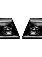 Recon Truck Accessories Projector Headlight Smoked Black Ford F150 04-08                                     - 264198BKC - Image 2