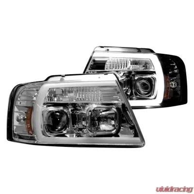 Recon Truck Accessories Projector Headlight Clear Ford F150 04-08 - 264198CLC