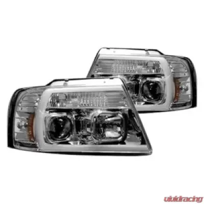 Recon Truck Accessories Projector Headlight Clear Ford F150 04-08 - 264198CLC
