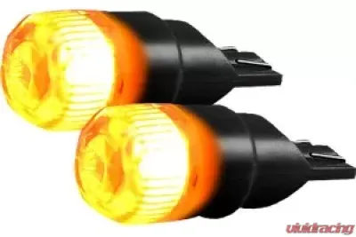 Recon Truck Accessories 194/168 High Power 1 Watt LED Bulbs Wedge Style Amber - 264200AM