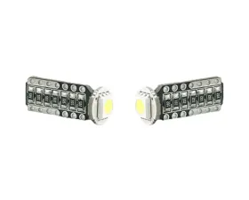 Recon Truck Accessories 194 168 T10 Error Free Resisted Dioded Unidirectional 2W SMD LED. Bulbs White