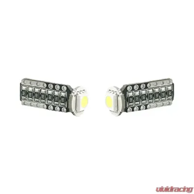 Recon Truck Accessories 194 168 T10 Error Free Resisted Dioded Unidirectional 2W SMD LED. Bulbs White - 264217WH