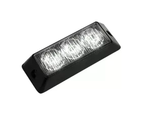 Recon Truck Accessories 3-LED 12 Function 3-Watt High-Intensity Strobe Light Module Black Base Blue