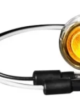 Recon Truck Accessories Extra Air Dam Light Kit Amber LED Clear Lens                                     - 264227AMCLX - Image 2