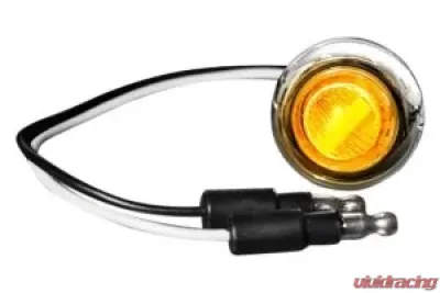 Recon Truck Accessories Extra Air Dam Light Kit Amber LED Clear Lens - 264227AMCLX
