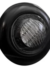Recon Truck Accessories Extra Air Dam Light Kit White LED Smoked Lens                                     - 264227WHBKX - Image 2