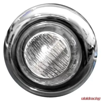 Recon Truck Accessories Extra Air Dam Light Kit White LED Clear Lens Ford - 264227WHCLX