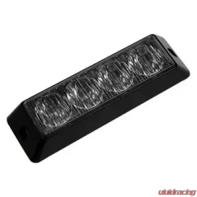 Recon Truck Accessories 4 Watt High-Intensity Strobe Light Module Amber w/Black Case - 26422AM