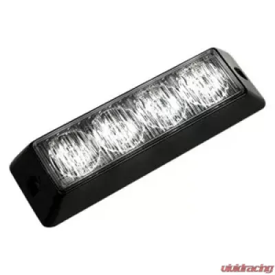Recon Truck Accessories 4 Watt High-Intensity Strobe Light Module White w/Black Case - 26422WH