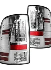 Recon Truck Accessories LED Tail Lights Clear Lens Dodge Ram 1500 | 2500 | 3500 13-17                                     - 264236CL - Image 2