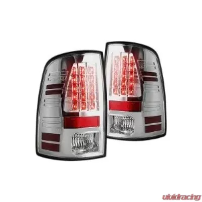 Recon Truck Accessories LED Tail Lights Clear Lens Dodge Ram 1500 | 2500 | 3500 13-17 - 264236CL