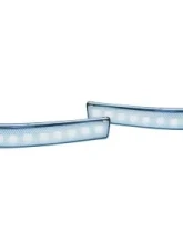 Recon Truck Accessories Side Mirror Lenses w/White Running Lights Ford F150 09-14                                     - 264241WHCL - Image 2