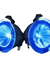 Recon Truck Accessories Ultra High Power LED Mirror Puddle Light Kit Blue Ford F150 09-14                                     - 264242BL - Image 2