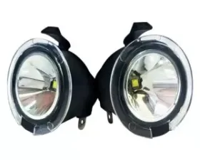Recon Truck Accessories Ultra High Power LED Mirror Puddle Light Kit Red Ford F150 09-19
