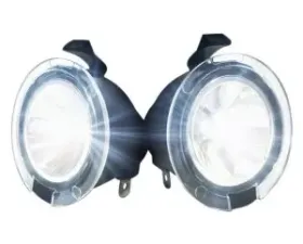 Recon Truck Accessories Ultra High Power LED Mirror Puddle Light Kit White Ford F150 09-14