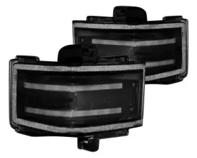 Recon Truck Accessories Side Mirror Lenses Smoked Lense Ford F250 | F350 | F450 2017-2021