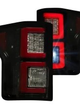 Recon Truck Accessories LED Tail Light Smoked Lens Ford F150 2015-2022                                     - 264268BK - Image 3