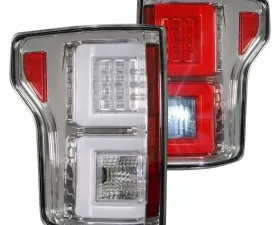 Recon Truck Accessories OLED Taillights Clear Lense Ford F150 2015-2022