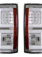 Recon Truck Accessories OLED Taillights Clear Lense Ford F150 2015-2022                                     - 264268CL - Image 2