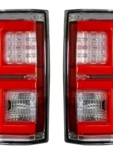 Recon Truck Accessories OLED Taillights Clear Lense Ford F150 2015-2022                                     - 264268CL - Image 3