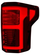 Recon Truck Accessories OLED Taillights Smoked Red Lense Ford F150 2015-2022|Raptor 2017-2022                                     - 264268LEDRBK - Image 2