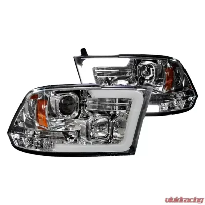 Recon Truck Accessories Projector Headlight Clear Dodge RAM 1500 | 2500 | 3500 09-13 - 264270CLC