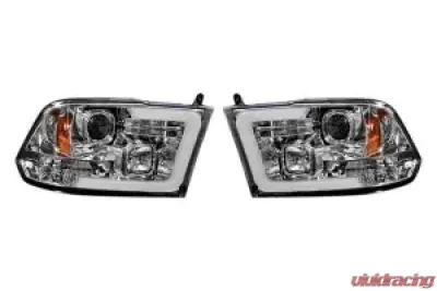 Recon Truck Accessories Projector Headlight Clear Dodge RAM 1500 | 2500 | 3500 09-13 - 264270CLC