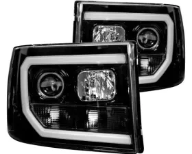 Recon Truck Accessories Projector Headlight Smoked Black GMC Sierra 07-13