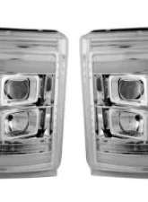 Recon Truck Accessories Projector Headlight Clear Ford Superduty F250 | F350 | F450 | F550 11-16                                     - 264272CLC - Image 2