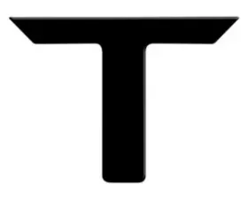 Recon Truck Accessories Tundra Raised Logo Acrylic Emblem For Tailgate Carbon Fiber