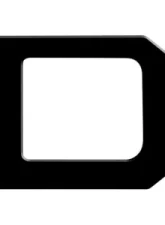 Recon Truck Accessories Tundra Raised Logo Acrylic Emblem For Tailgate Chrome                                     - 264281CH - Image 4