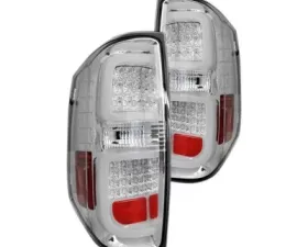 Recon Truck Accessories LED Taillights Clear Lense Jeep Toyota Tundra 14-17