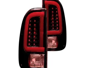 Recon Truck Accessories OLED Tail Lights Dark Red Smoked Lens Ford F250 | F350 | F450 08-16