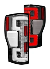 Recon Truck Accessories OLED Taillights Clear Lense Ford Superduty F250 | 350 | 450 | 550 2017-2021                                     - 264299LEDCL - Image 3