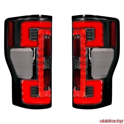 Recon Truck Accessories OLED Taillights Clear Lense Ford Superduty F250 | 350 | 450 | 550 2017-2021 - 264299LEDCL