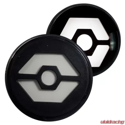 Recon Truck Accessories Round Front Turn Signal Lenses w/White Hexagon Shaped OLED Smoked Lens Jeep JK Wrangler 07-17 - 264334WHBK