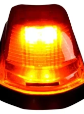 Recon Truck Accessories Single Cab Light Amber Lens w/Amber High Power LED Ford Superduty 17-18                                     - 264343AMX - Image 2