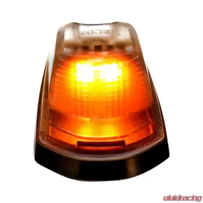 Recon Truck Accessories Single Cab Light Clear Lens w/Amber High Power LED Ford Superduty 17-18 - 264343CLX