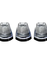 Recon Truck Accessories Cab Roof Light Smoked Lens w/Amber High-Power LED Ford Superduty 17-18                                     - 264343CL - Image 2